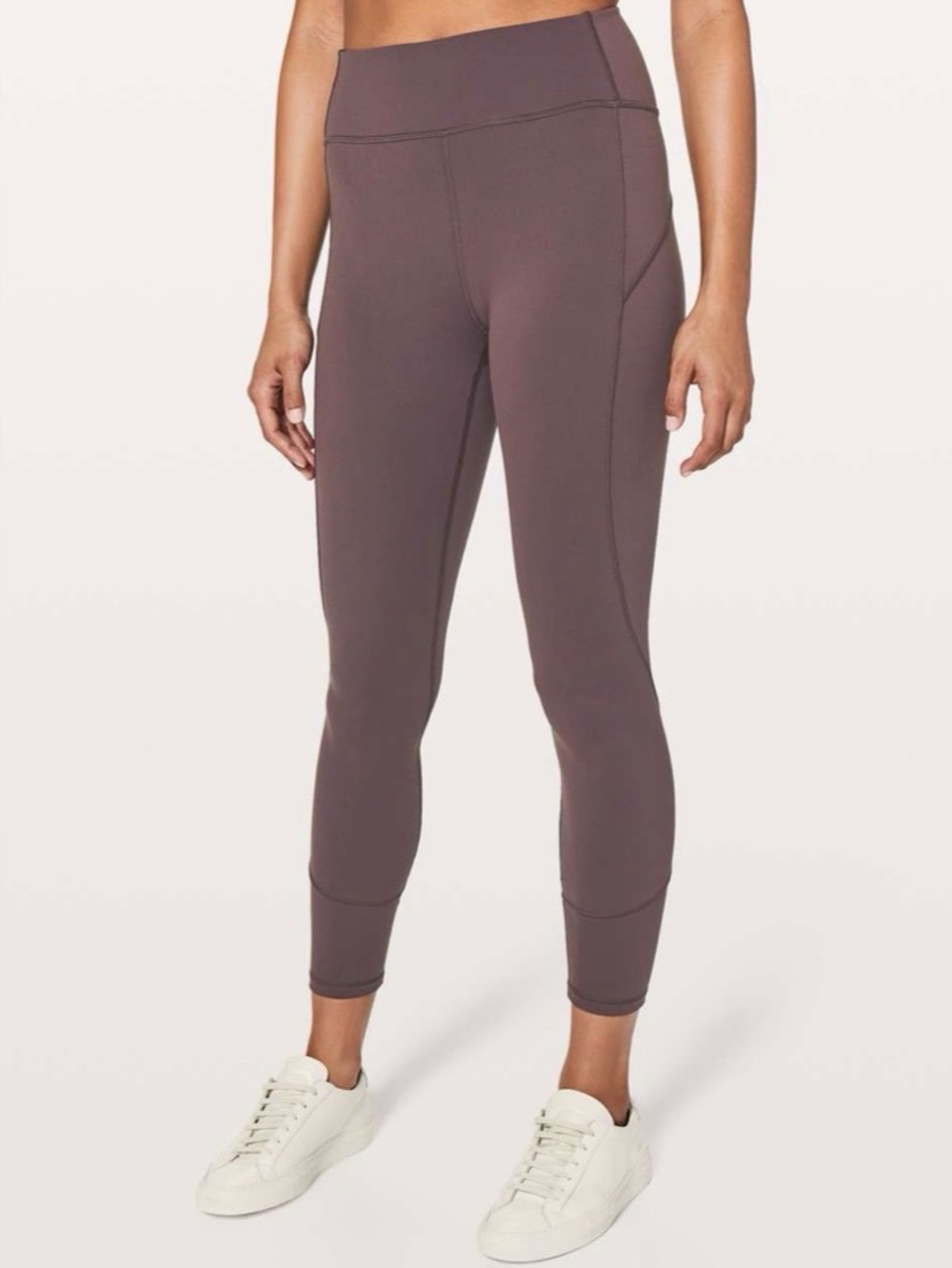 Lululemon In Movement 7/8 Tight *Everlux 25" Vintage Grape Size 8 Leggings